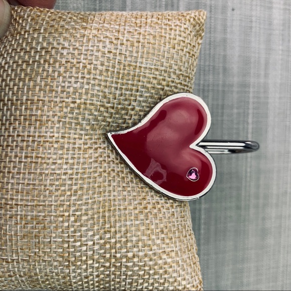 Alexx Key Finders (2)  White Cat and Pink Heart - Picture 2 of 5